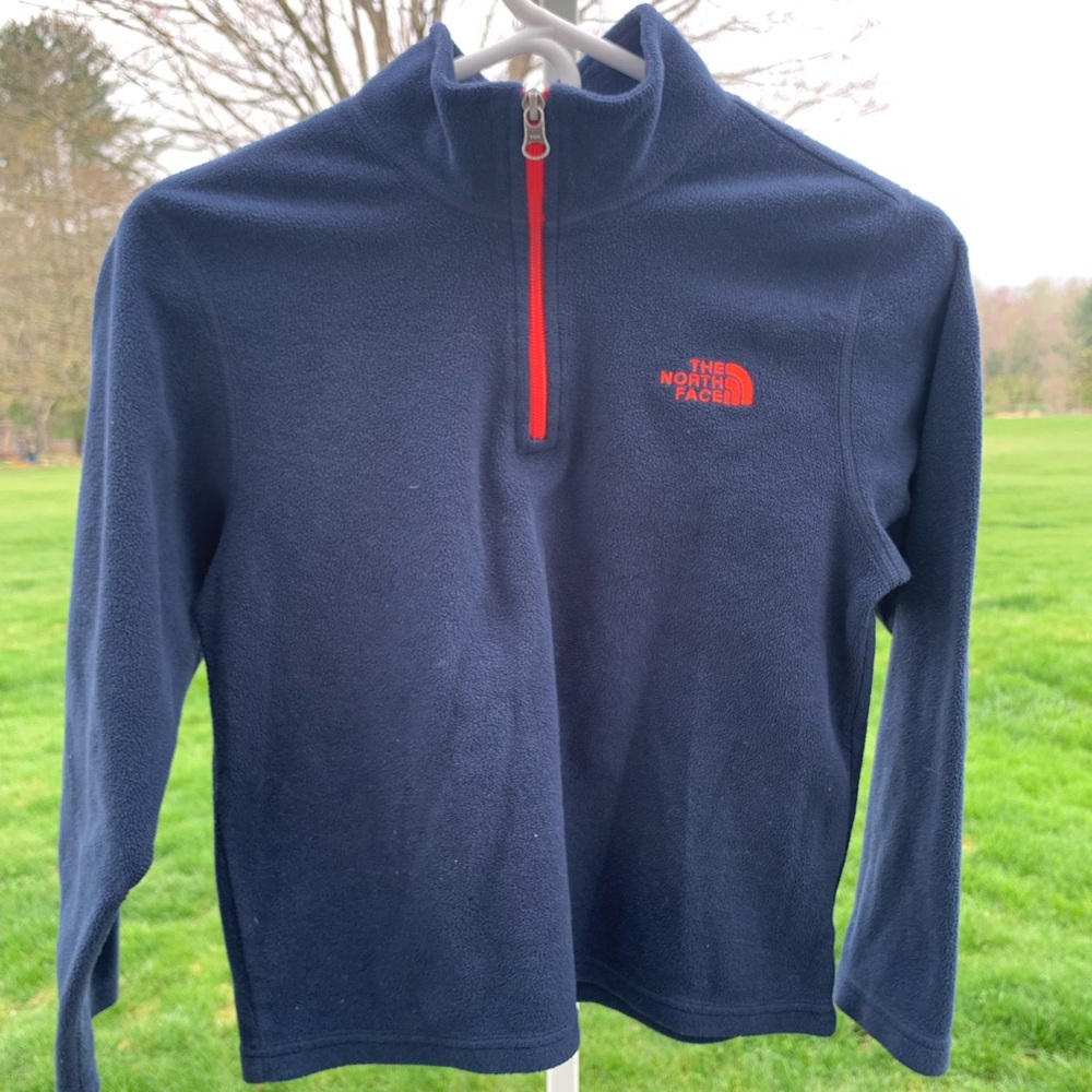 North Face boys pullover fleece